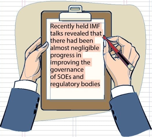 SOE reforms stall despite IMF deal