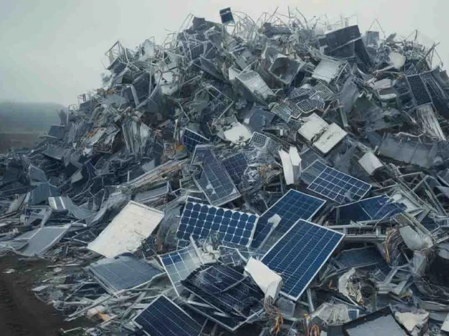 pakistan generates about 400 000 tons of electronic waste every year mainly from solar panels photo solar emporium mongabay
