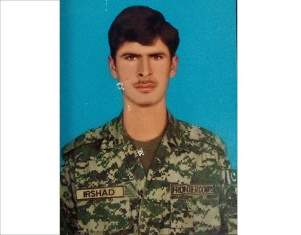 sepoy irshad ullah martyred in north waziristan during exchange of fire with terrorists photo ispr sepoy irshad ullah martyred in north waziristan during exchange of fire with terrorists photo ispr
