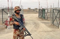 an army soldier stands guard at a deserted entry point at the friendship gate following the exchanges of fire between pakistan and afghanistan forces at the border crossing between the two countries in chaman pakistan february 27 2026 picture taken with a mobile phone reuters abdul khaliq achakzai