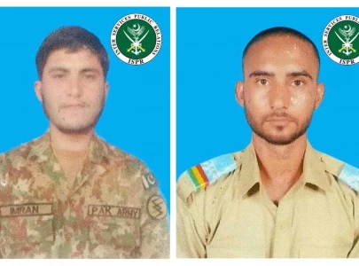 two soldiers martyred in north waziristan laid to rest with military honours two soldiers martyred in north waziristan laid to rest with military honours
