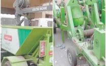 sanitation vehicles left to rust