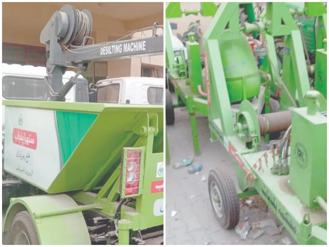 meant to keep rawalpindi city clean some garbage collection vehicles under the suthra punjab programme instead stand idle under the open sky for over four months rusting away and symbolising neglect rather than sanitation photos express meant to keep rawalpindi city clean some garbage collection vehicles under the suthra punjab programme instead stand idle under the open sky for over four months rusting away and symbolising neglect rather than sanitation photos express