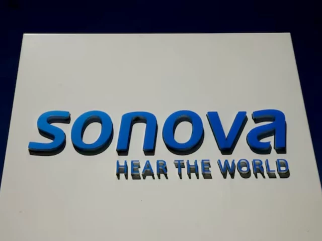 logo of swiss hearing aid maker sonova is seen at the company s headquarters in staefa switzerland may 16 2017 reuters logo of swiss hearing aid maker sonova is seen at the company s headquarters in staefa switzerland may 16 2017 reuters