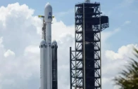 a spacex falcon heavy rocket is prepared for launch with nasa s nancy grace roman space telescope aboard at the kennedy space center in cape canaveral florida on august 29 2026 photo reuters file