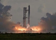 the spacex starship and super heavy v3 booster lift off on its 14h test flight from the spacex launch complex in starbase texas us september 28 2026 the mission is expected to send the vehicle into orbit for the first time and deploy 26 starlink v3 satellites reuters