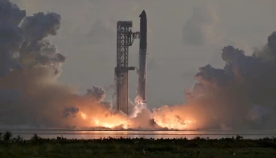 the spacex starship and super heavy v3 booster lift off on its 14h test flight from the spacex launch complex in starbase texas us september 28 2026 the mission is expected to send the vehicle into orbit for the first time and deploy 26 starlink v3 satellites reuters the spacex starship and super heavy v3 booster lift off on its 14h test flight from the spacex launch complex in starbase texas us september 28 2026 the mission is expected to send the vehicle into orbit for the first time and deploy 26 starlink v3 satellites reuters