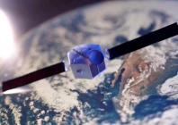 a satellite model is placed on a picture of earth in this illustration taken november 25 2024 photo reuters