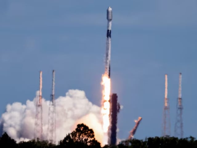 a spacex falcon 9 rocket is launched carrying 23 starlink satellites into low earth orbit in cape canaveral florida u s may 6 2024 photo reuters