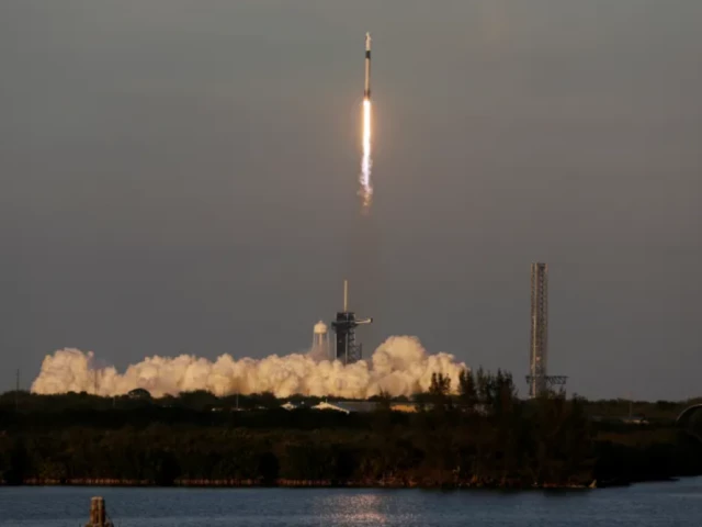 spacex s falcon 9 rocket lifts off carrying nasa s crew 10 astronauts to the international space station at the kennedy space center in cape canaveral florida us march 14 2025 photo reuters
