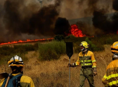 spain arrests suspected arsonist as second firefighter dies in wildfires spain arrests suspected arsonist as second firefighter dies in wildfires