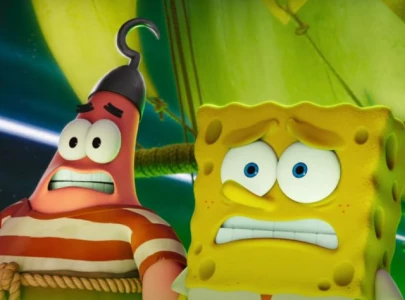 spongebob heads to the underworld in wild new trailer for search for squarepants