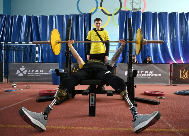 Ukrainian war-wounded rebuild lives through sport
