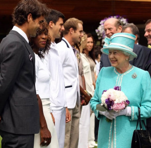 federer hails grace of queen elizabeth ii federer hails grace of queen elizabeth ii