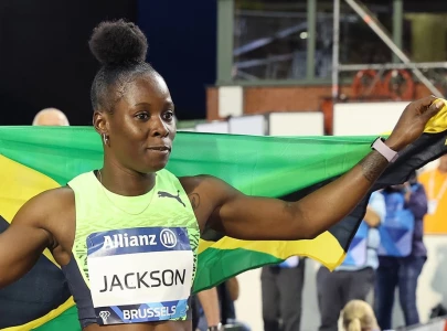 jackson completes jamaican sprint double jackson completes jamaican sprint double