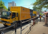 trucks carry bodies of iranian sailors who died following a submarine attack on iranian military ship iris dena off the coast of sri lanka to an airport amid the us israeli conflict with iran in galle sri lanka march 13 2026 photo reuters