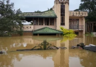a house partially submerged by floods stands in an area affected by flood following heavy rainfall in malwana sri lanka november 29 2025 photo reuters