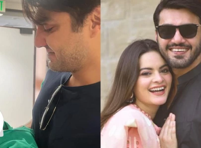 my life is yours now ahsan mohsin ikram pens loving note for son thanks minal khan