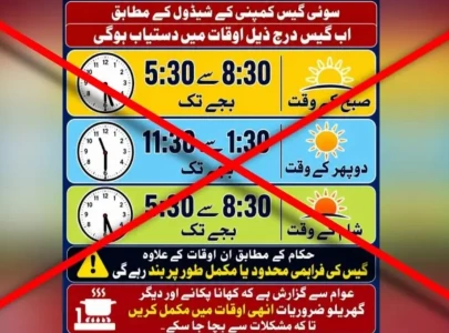 fact check viral visual of new ssgc gas supply schedule is fake fact check viral visual of new ssgc gas supply schedule is fake