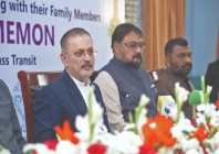 sindh senior minister sharjeel inam memon addresses the media in hyderabad photo express