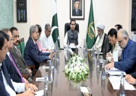 government and opposition representatives hold talks at the parliament house in islamabad photo courtesy x naofpakistan