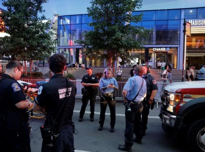 five injured in stabbing at new york s penn station fire dept
