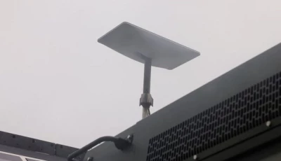 a starlink satellite internet system is set up on a caravan truck of a tourist parked in a street in ronda spain february 12 2024 reuters