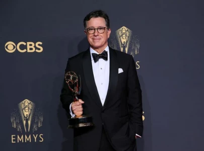 stephen colbert jokes he is only martyr in late night after jimmy kimmel returns to air