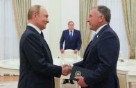 russian president vladimir putin meets us president donald trump s special envoy steve witkoff photo tass