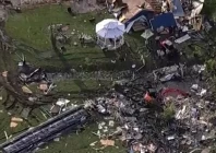 wreckage is strewn across a property the day after a deadly series of tornados hit the central united states in valley view texas u s in a still image from aerial video abc affiliate wfaa via photo reuters