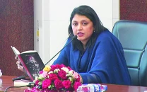 asma jan muhammad reads a passage from her book maya s paradox at icap photo express asma jan muhammad reads a passage from her book maya s paradox at icap photo express