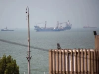 a view ships sailing the strait of hormuz photo aa
