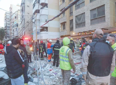 israeli strikes across lebanon