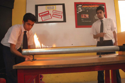 with flames that dance to a beat river oaks academy dazzles parents