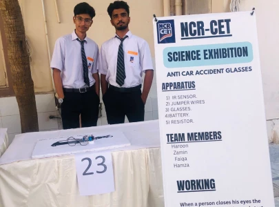 college students in karachi invent glasses to prevent car accidents