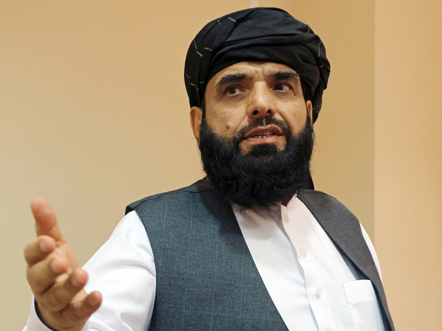 taliban spokesman suhail shaheen photo reuters