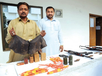 in a first a suicide bomber s jacket that could bring the house down in a first a suicide bomber s jacket that could bring the house down