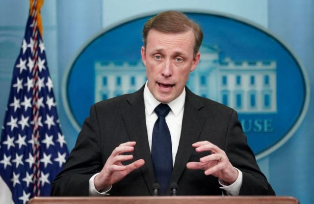 us white house national security adviser jake sullivan speaks at a press briefing at the white house in washington us december 12 2022 photo reuters us white house national security adviser jake sullivan speaks at a press briefing at the white house in washington us december 12 2022 photo reuters