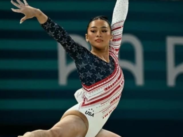 suni lee usa gymnast reveals reason for balance beam fall at paris olympics 2024