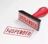 sho suspended over negligence