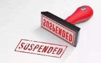 sho suspended over negligence sho suspended over negligence