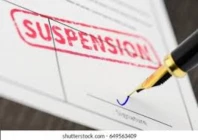 letter unveils case of erroneous suspension