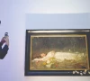 painting ophelia hung inside the museum in wiesbaden western germany photo afp painting ophelia hung inside the museum in wiesbaden western germany photo afp