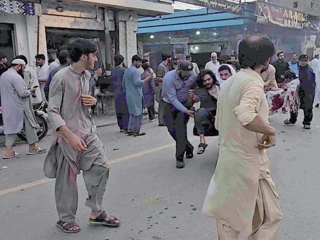 terror attack people evacuate an injured victim after a suicide bombing in swat photo afp terror attack people evacuate an injured victim after a suicide bombing in swat photo afp