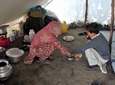 displaced persons in swat little rebuilt returning people still unpaid