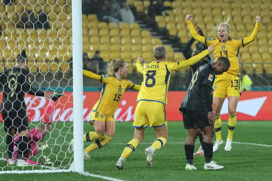 sweden fight back to sink south africa sweden fight back to sink south africa