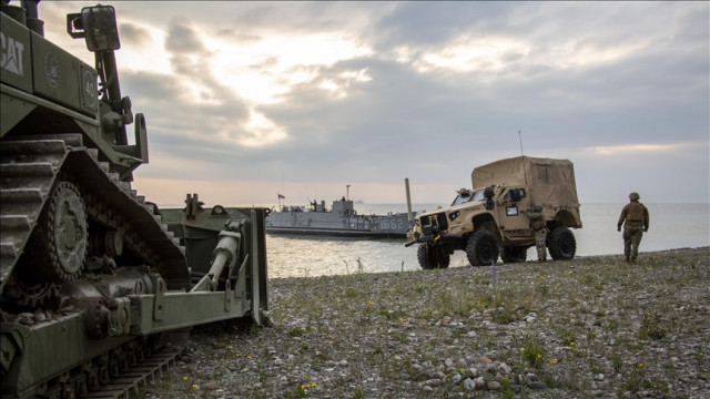 baltops 22 the baltic s year military exercise in gotland sweden june 07th 2022 photo anadolu baltops 22 the baltic s year military exercise in gotland sweden june 07th 2022 photo anadolu