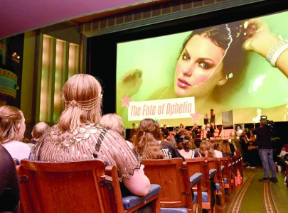 taylor swift strides into showgirl era