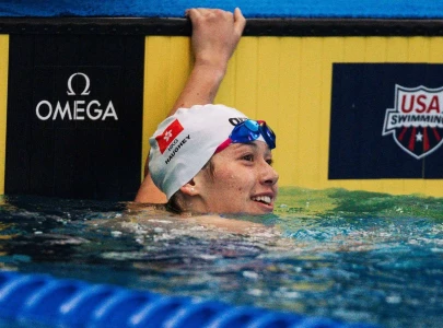 haughey bags us open meet record