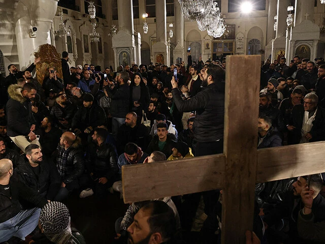 damascus sees protests after christmas tree burning in central syria damascus sees protests after christmas tree burning in central syria